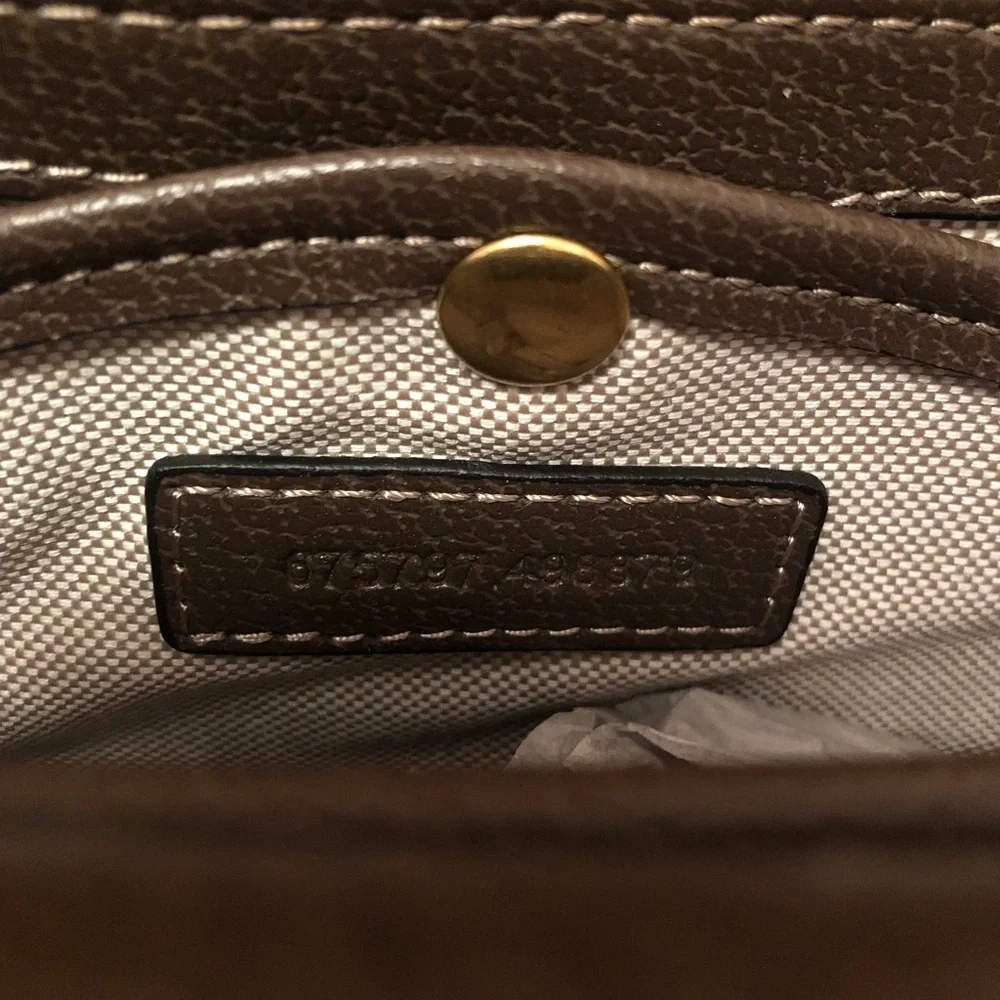 Gucci Bamboo 1947 Jumbo GG Small Top Handle Bag - Picture 15 of 16
